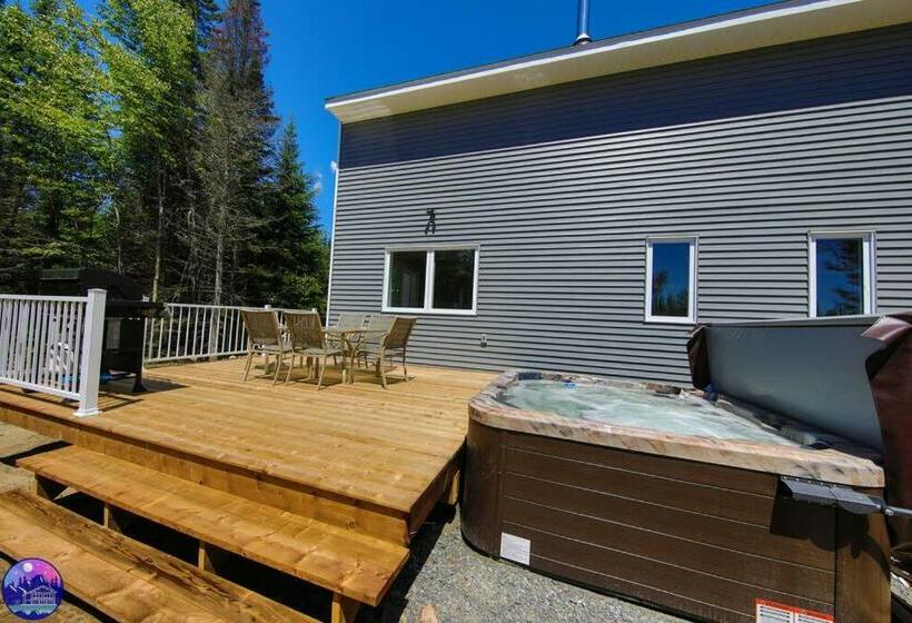 Chalet 3m Spa Accès Lac Fidèle