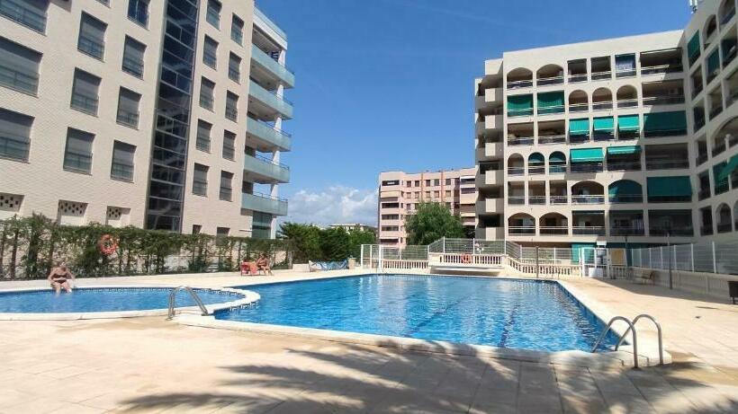 Vacaciones En Pineda Con 2 Piscinas, Playa A 5 Min