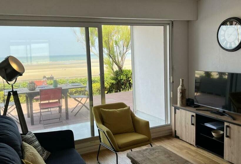 Appartement 2p, Rez De Jardin, Accès Plage, Animaux Ok, Parking, Internet Inclus   Fr 1 487 355