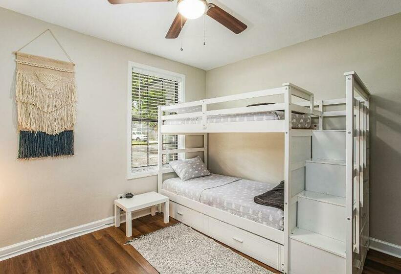 Riverside Hidden Gem W/ Triple Bunk Bed Mins To Jax Dt/riverside