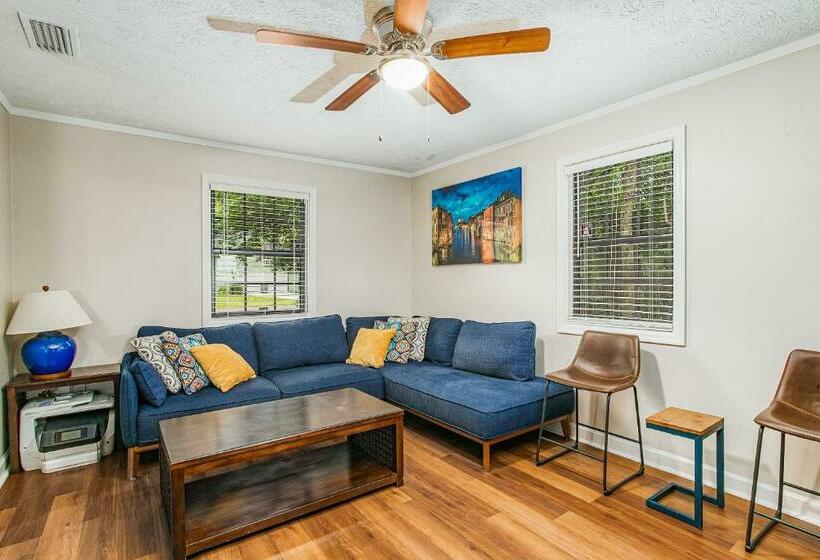 Riverside Hidden Gem W/ Triple Bunk Bed Mins To Jax Dt/riverside