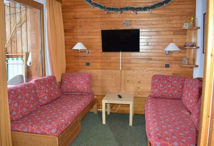 Studio Plagne Bellecôte, 1 Pièce, 4 Personnes  Fr11812368