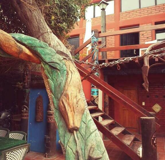 旅馆 El Refugio Piramides