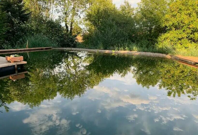 住宿加早餐  Ecolieu Le Chant Du Temps