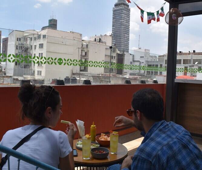 ペンション Barrio Downtown Mexico City Hostel