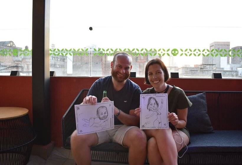 ペンション Barrio Downtown Mexico City Hostel