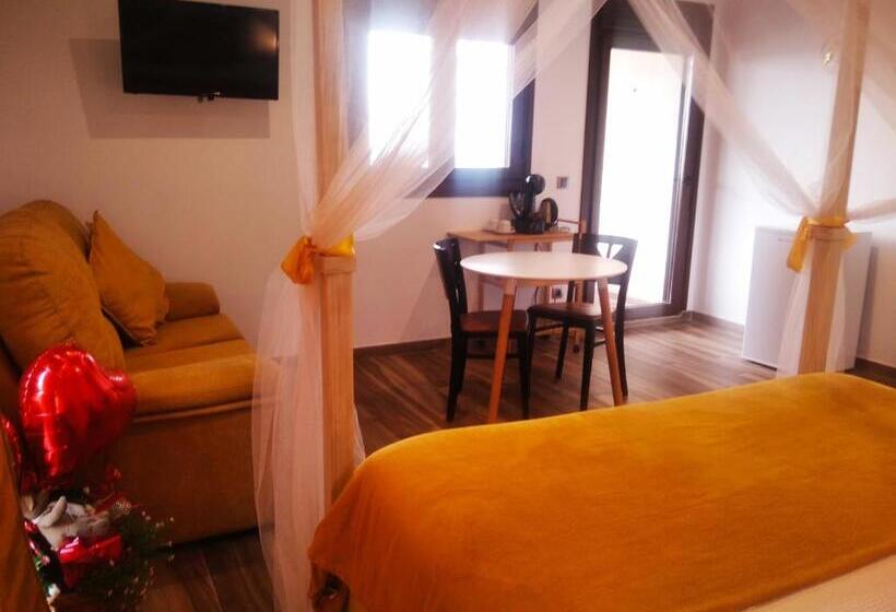 ホテル Escapada Romantica Con Jacuzzi Y Vistas Al Castillo De Trevejo