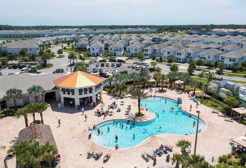 Gorgeous 4bd W/ Pool Close To Disney @ Storey Lake 4289