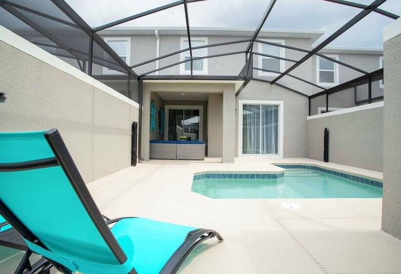 Gorgeous 4bd W/ Pool Close To Disney @ Storey Lake 4289