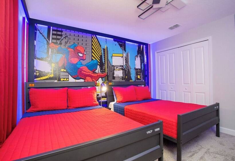 Gorgeous 4bd W/ Pool Close To Disney @ Storey Lake 4289