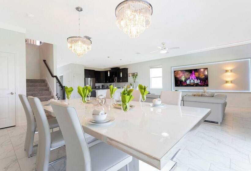 Joyful 8bd Single Family W Pool @champions Gate 9262