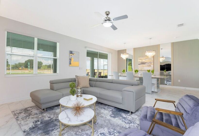 Joyful 8bd Single Family W Pool @champions Gate 9262