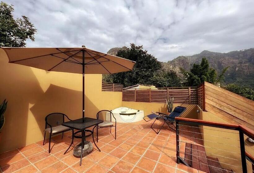 ペンション Suite Tlahuil Terraza Jacuzzi