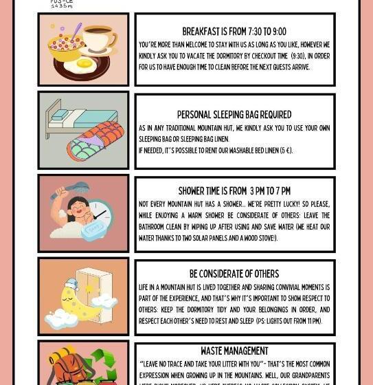 ユースホステル Rifugio Baita Fos Ce