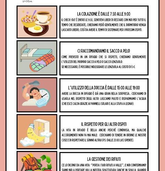 ユースホステル Rifugio Baita Fos Ce