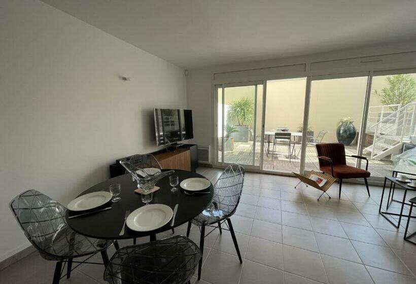 Confortable T3 Au Centre D Arcachon, Près De La Plage, Pkg Sécurisé, Wifi, Tout à Pied   Fr 1 374 19