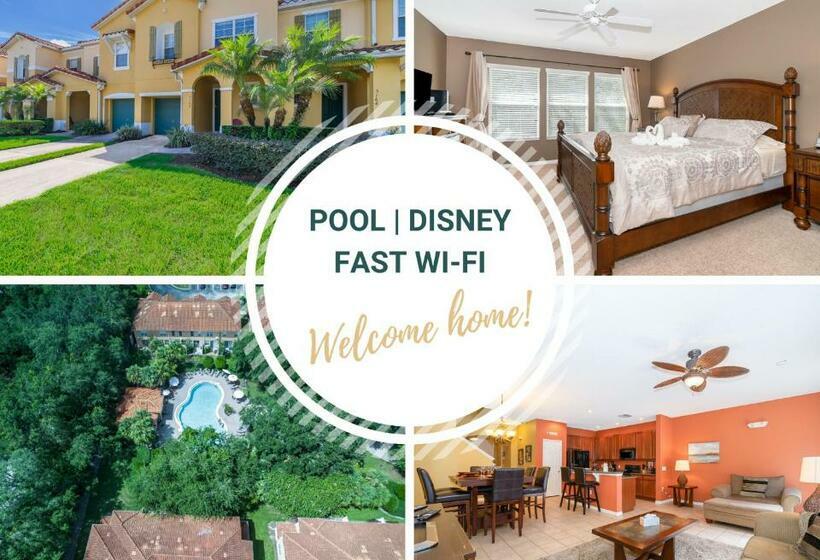 Pool, Disney, Fast Wi Fi World Class 3 Bed Home