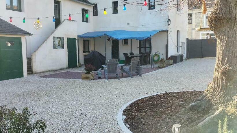 민박 Le Héron Bleu De La Brenne