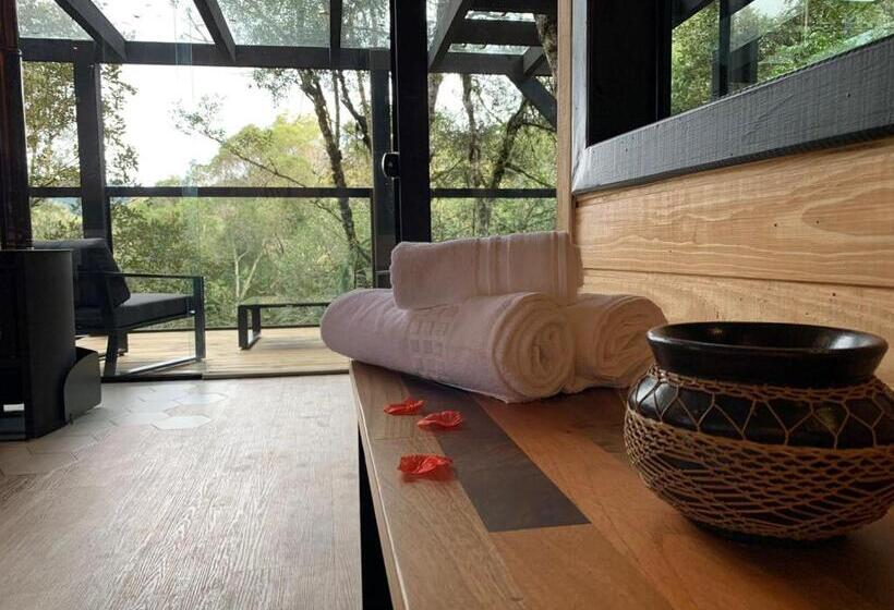 پانسیون Floresta Secreta  Pousada Cachoeira Da Neve