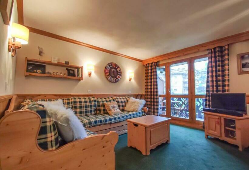 Appartement Cosy, 6 Pers., 2 Chambres, à 150m Des Pistes Et Proche Centre, Avec Balcon Bien Exposé