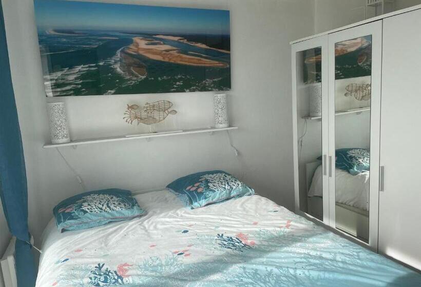 T3 Front De Mer Lacanau Ocean   22m2 Terrasse  2 Piscines  Wifi Parking