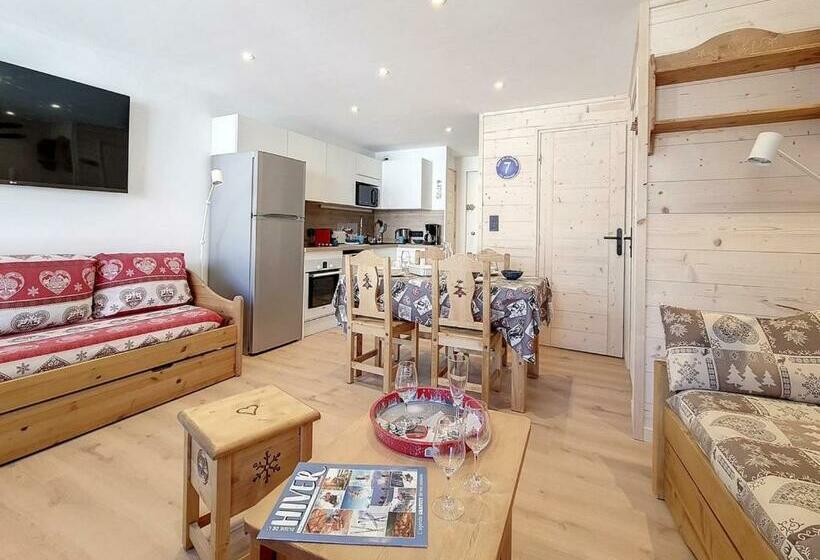 Charmant Appartement Rénové   Au Pied Des Pistes   4 Pers   Parking   Wifi   Balcon Sud Est   Fr 1 3