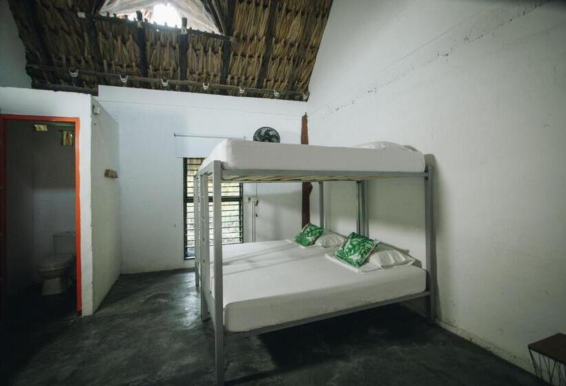 ホテル Makenke Hostel By Los Colores Ecoparque