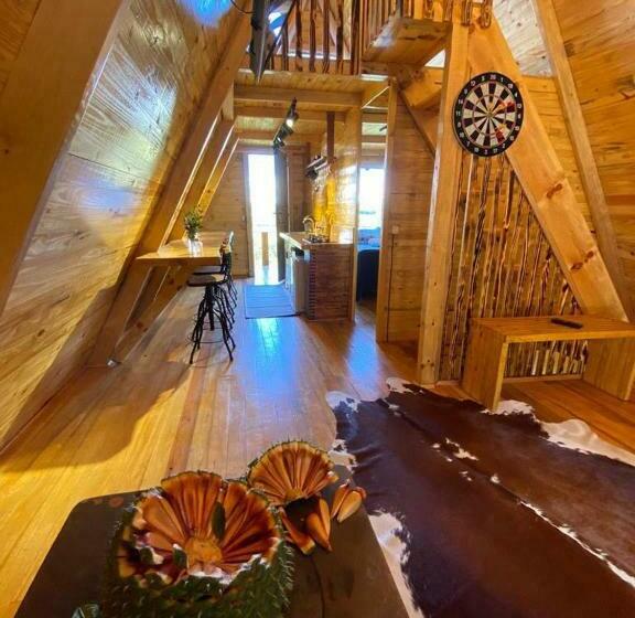 بنسيون Chalés Recando Do Vale  Tiriva