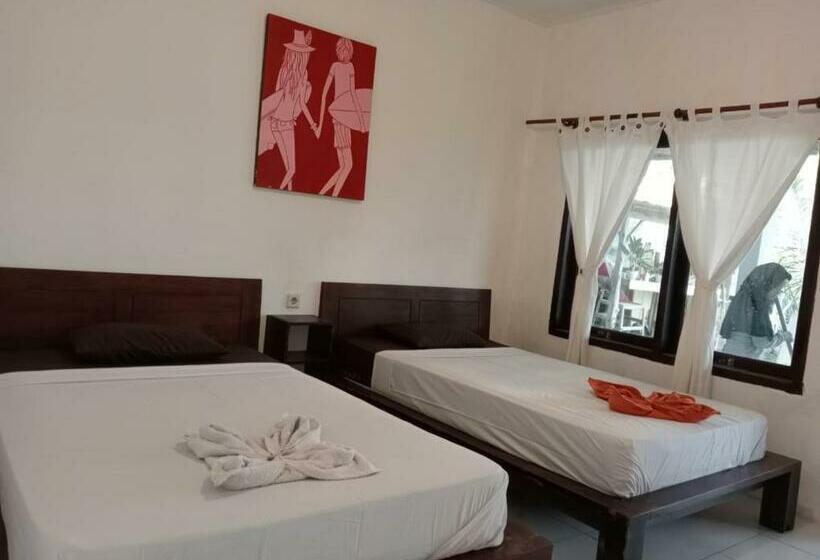 פנסיון Medewi Good Vibes Surf&stay