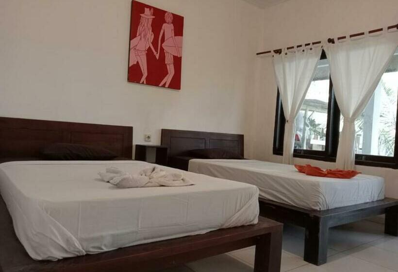 פנסיון Medewi Good Vibes Surf&stay