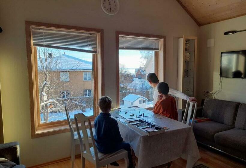 Spacious Family Friendly Apartment With A Cozy Loft And Big Garden