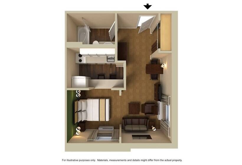 בית מלון כפרי Extended Stay America Select Suites   Newport News   I 64   Jefferson Avenue