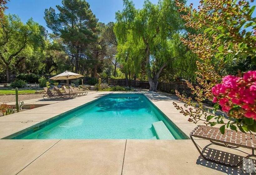 Casa A Way Stunning Ojai Bungalow W/ Pool & Sunset