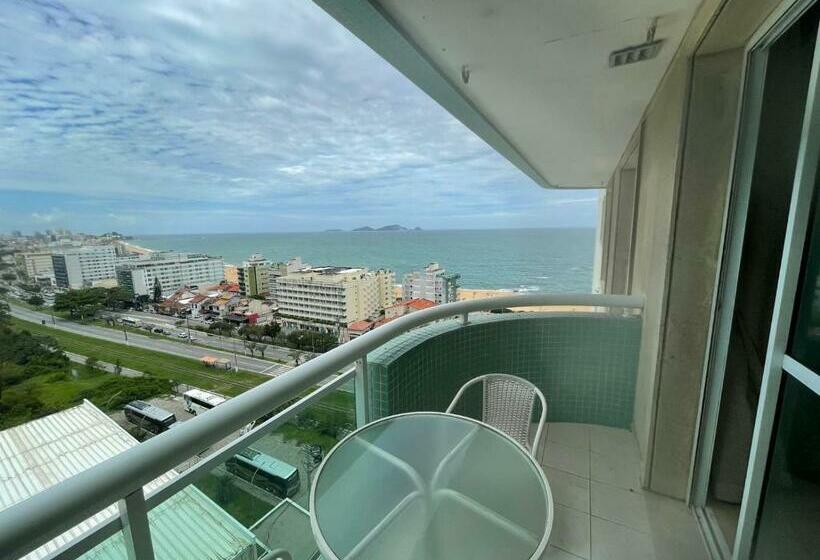 Flat Golden Condomínio Macaé Vista Mar De Luxo Até 4 Pessoas