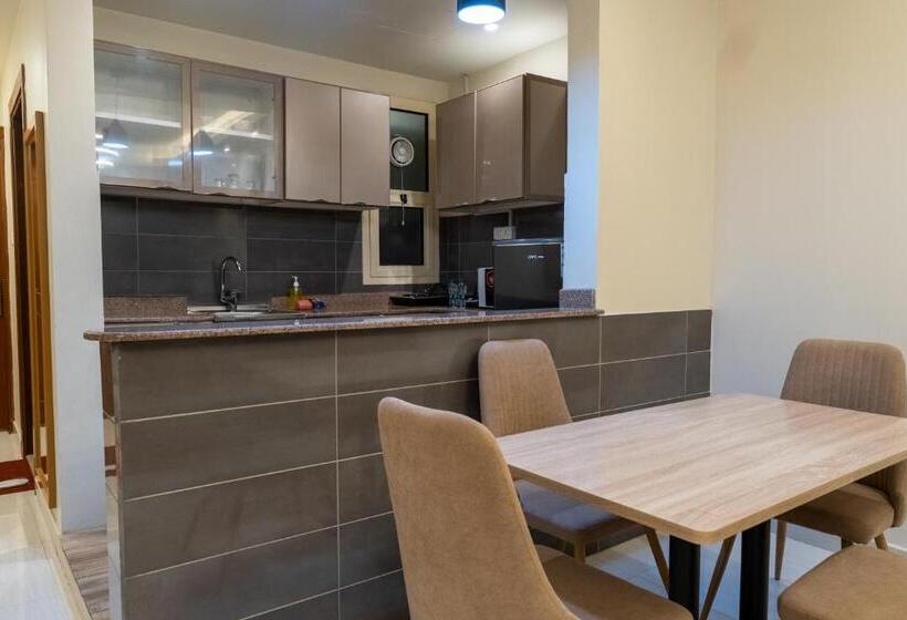 ホテル Alnakheelpark Serviced Apartment Economy