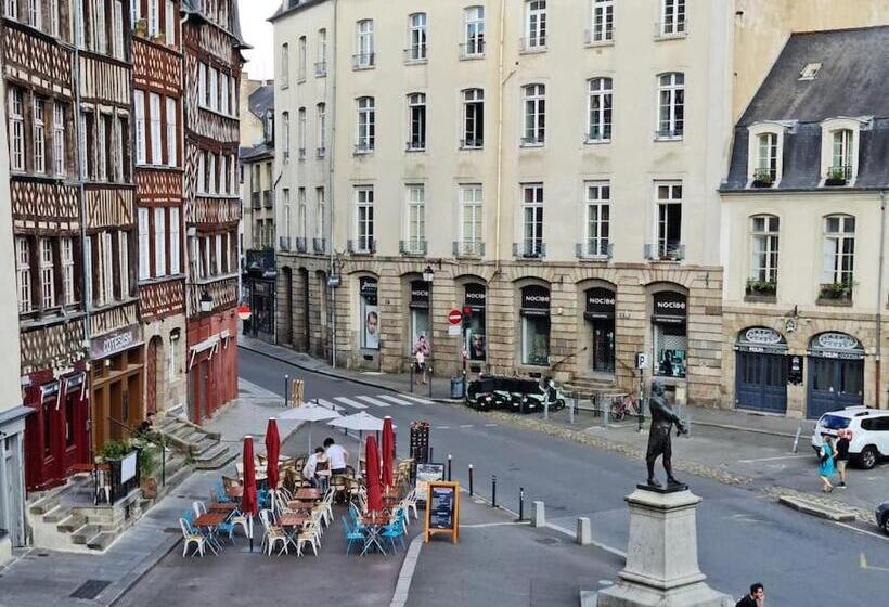 L Eskale   Appartement Studio Cosy Centre Ville Historique De Rennes