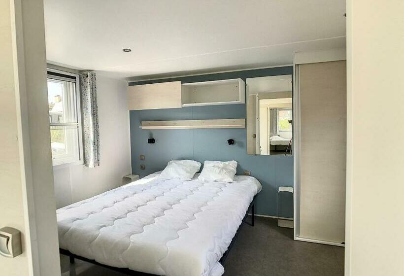 Mobil Home Pmr Tout Confort, 200m Plage, Piscine, 4 Pers, 2 Chambres, Parking, Wifi, Ménage Inclus