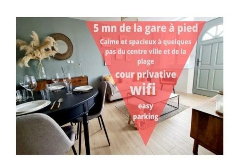 Garibaldi De Calais Fonctionnelle Nouvelle Rénovation Jardin Privé