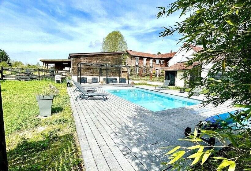 민박 Le Paddock Chambres Et Table D Hôtes