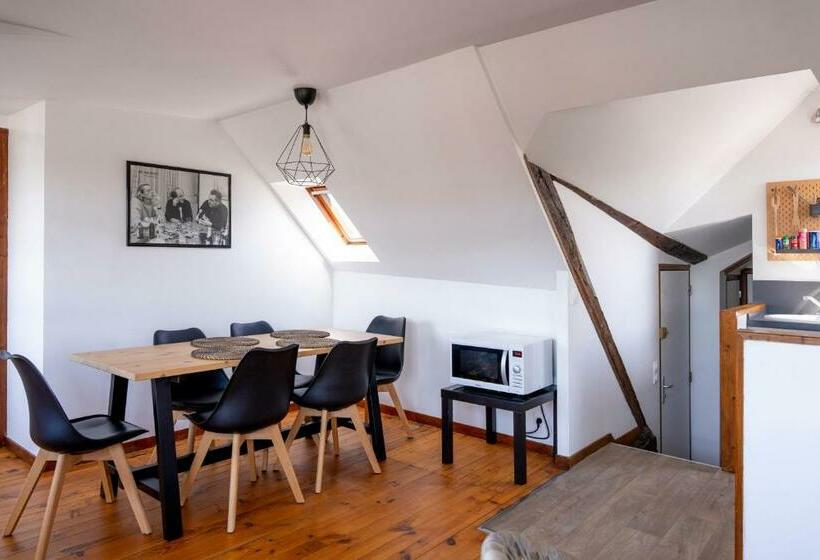 Grand Appartement Spacieux Sur Les Toits De Bayeux