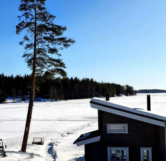 Stunning Log Cabin 45m2 On The Shore Of Kallavesi