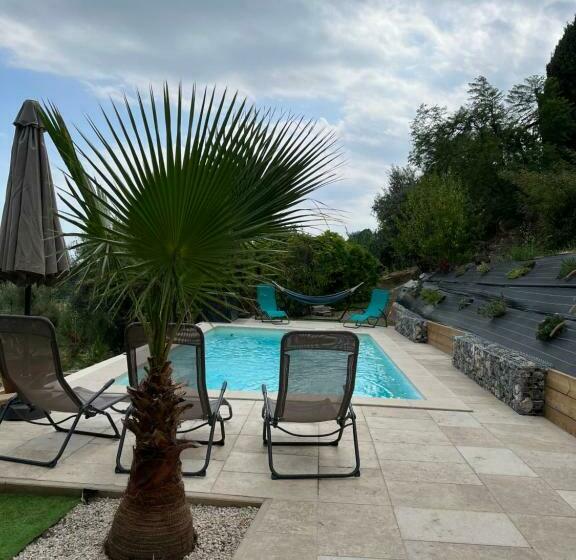 Superbe Haut De Villa Avec Vue Sur La Mer