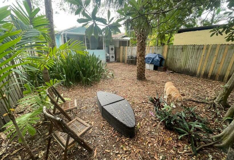 Key West Style Historic Home In Coconut Grove Florida, The Blue House