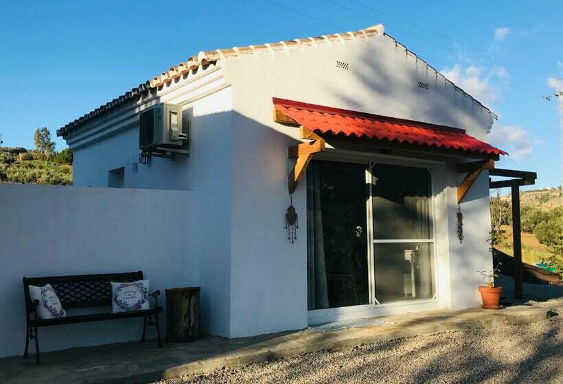 La Rústica En Viñuela, Piscina Privada