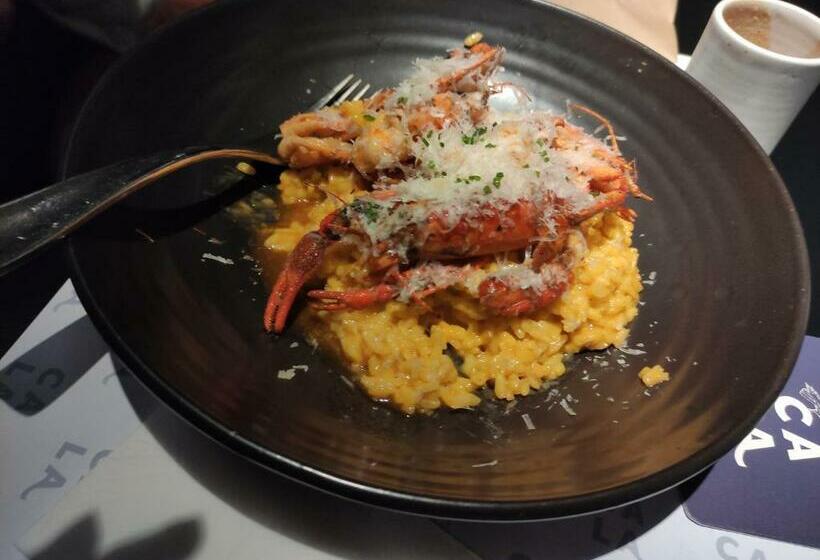 פנסיון Hostal Restaurante Bar Cafeteria La Melchora