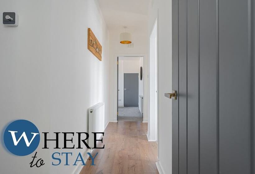 Apartment Beyond Forth Bridges 3bed Free Parking