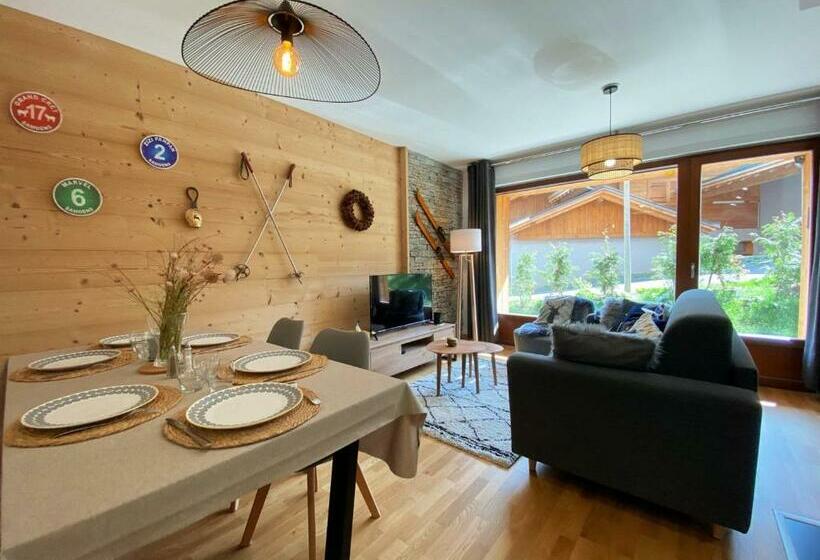 Charmant T3 Neuf, Skibus Gratuit, Terrasse, 2 Places Privées, Wifi Samoëns Fr 1 624 122