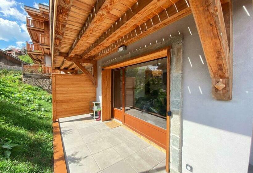 Charmant T3 Neuf, Skibus Gratuit, Terrasse, 2 Places Privées, Wifi Samoëns Fr 1 624 122