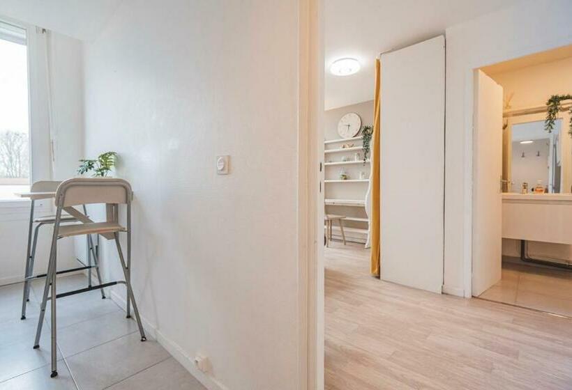 Joli Studiole Clair Logis Gare Centre Petit Déjeuner Possible