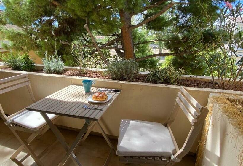 Appart Cosy Au Calme   Parking Privé Balcon Clim